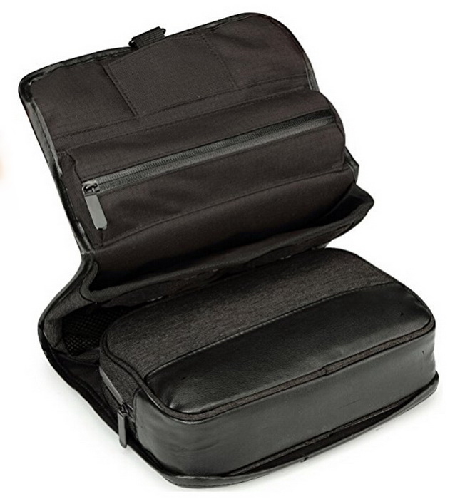 men's hanging travel toiletry bag