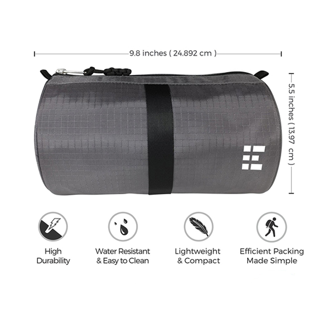 Men & Women Toiletry Organizer Bag With Water Resistant Material For Bathroom Or Shower