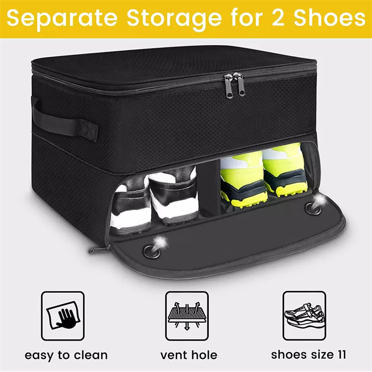 Outdoor Golf Storage And Finishing Bags Compartment Car Trunk Organizer Storage Portable Folding Suitcase