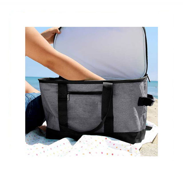 Insulated Cooler Tote Bags For Travel Picnic With Shoulder Strap And Large Capacity