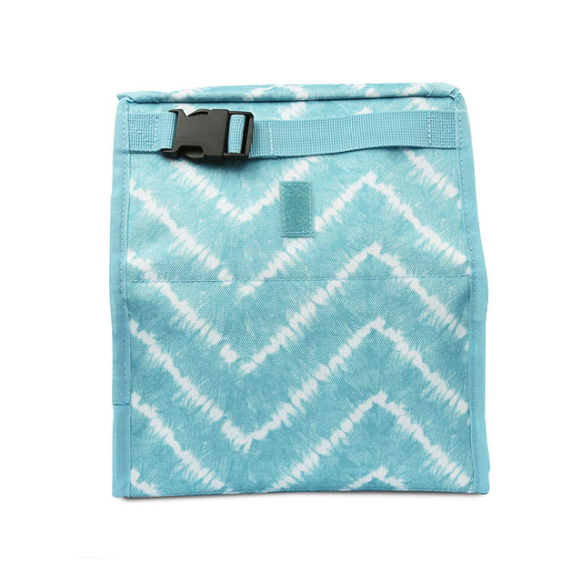 Foldable Insulated Tote Cooler Bag With Zip Closure
