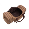Trendy Custom Canvas Sport Gym Duffel Bag With Secret Compartment